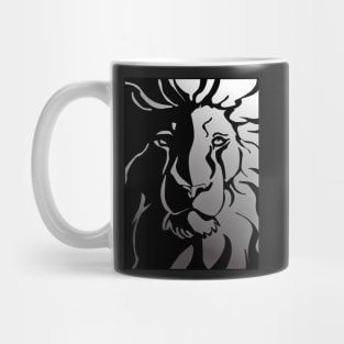 Vector Lion Pattern Mug